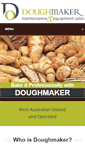 Mobile Screenshot of doughmaker.com.au